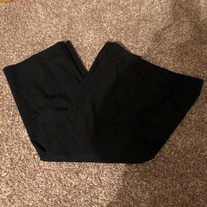 Jet Black Lined Dress Pants